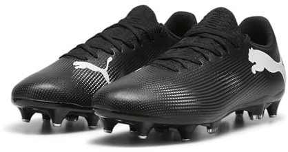 Puma Men Future 7 Play Mxsg Soccer Shoes, Puma Black-Puma White, 6 UK