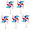 Beavorty Broche En Alliage 5pcs Épingle De Créative Badge Dessin Animé Moulin à Vent Accessoires Mode Unisexe Présent Pour Hommes Et Femmes