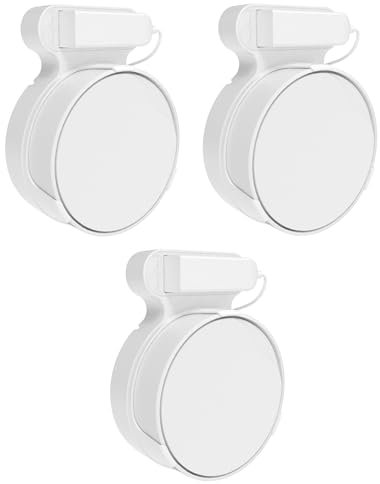 Aokicase Soporte de pared para TP LINK Deco X50-PoE WiFi 6, sencillo y resistente, soporte de pared TP LINK Deco X50-PoE con gestión de cables (blanco, 3 unidades)