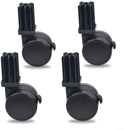 6414 Lenkrolle mit Rolleneinsatz für Gasgrill, robuste Ersatzrolle