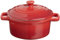 Tognana Mini Cocotte/Casserole Lori de cerámica, de 10 cm de diámetro en rojo, con un volumen de 230 ml