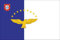 flaggenmeer® Flagge Azoren 80 g/m² ca. 90 x 150 cm