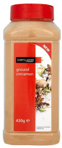 Chef's Larder Ground Cinnamon 430g