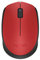 Logitech M171 Wireless Mouse for PC, Mac, Laptop, 2.4 GHz with USB Mini Receiver, Optical Tracking, 12-Months Battery Life, Ambidextrous - Red