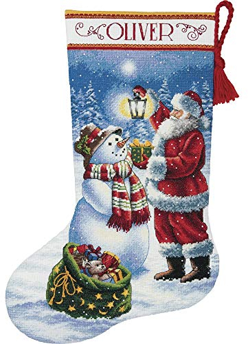 Dimensions Gold: Counted Cross Stitch Stocking: Holiday Glow, 41cm, 70-08952