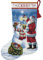 Dimensions Gold: Counted Cross Stitch Stocking: Holiday Glow, 41cm, 70-08952