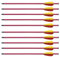 G8DS 10 Aluminium Pfeile 16'' Armbrust-Pfeil Armbrust-Bolzen
