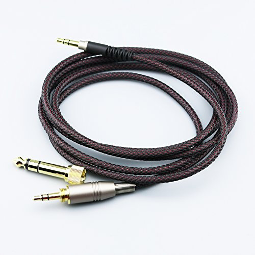 KetDirect Ersatzkabel für Sony MDRXB950BT/MDRXB650BT/MDR1000 X/MDR100ABN/MDR-1RBT/MDR-10R/MDR-10RBT/MDR-1 A/MDR-1R, Bluetooth-Kopfhörer mit Geräuschunterdrückung, Nachrüstungs-Audiokabel, 200 cm