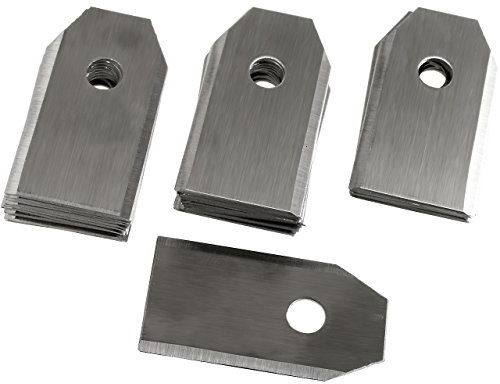 Cuchilla Cuchillo de repuesto para robot cortacésped Husqvarna y Gardena (0,75 mm), incluye tornillos, Premiumpreis®