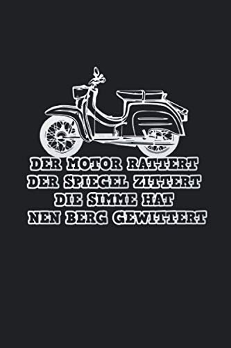 Der Simson-Schwalbe Motor Rattert Oldtimer Moped: Simson-Schwalbe Kr51 S51 Zweitakter