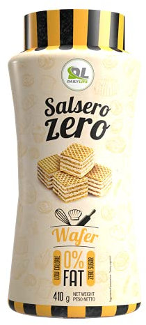 Daily Life Salsero Zero, Salsa Zero Calorie, 410 Grammi (Wafer)