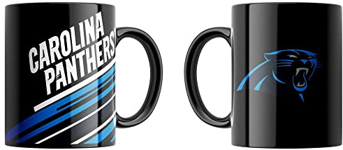Great Branding Carolina Panthers NFL Classic Mug (330 ml) Stripes Tasse - STK