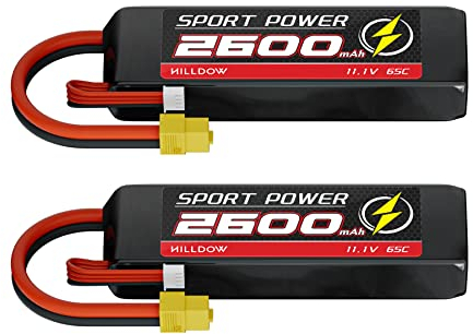 3S LiPo Akku 11,1V 65C 2200mAh RC Batterie mit XT60 Stecker Lipo Battery für RC Flugzeug UAV Drohne FPV