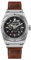 Ingersoll Automatikuhr The Scovill 43 5 ATM Herren Skelettiertes Zifferblatt braun I13901, I13902, I13903