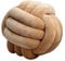 GYCS Weiche Knoten Ball Kissen Knoten Kissen knotenkissen Bett Gefüllte Kissen Wohnkultur Kissen Ball Plüsch Bett deko Werfen gut gut abgedichtet-Padded,Camel,22cm