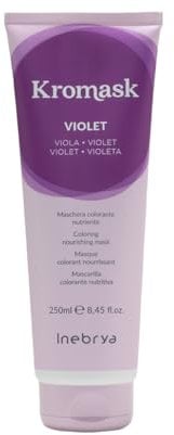 Inebrya Kromask Violet, Maschera Colorante Nutriente Viola, 250ml