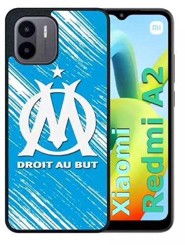 Générique Coque pour redmi a2 - Marseille Foot Om - Silicone - Noir
