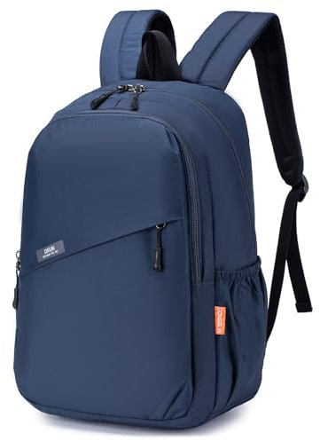 BAGZY Sac a Dos Voyage Cabine Avion 40x30x15 British Airways/Wizzair/Transavia, Sac pour Ordinateur Portable 15,6 Pouces Petit Léger Sac à Dos De Voyage Bagage Cabine pour Hommes et Femmes(Bleu)