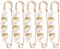 5 Pcs Pullover Schal Clips,Vintage Broschen Damen Brosche Perlenbroschen Vintage Perlen Brosche Pullover Stifte Broschen für Damen Mädchen Kleidung Dekoration Sicherheitsnadel (Weiß)