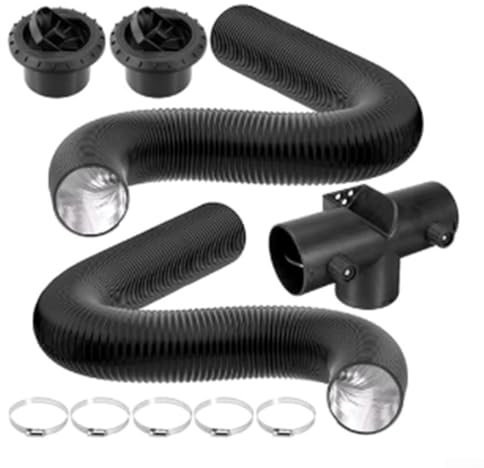HOHOVYVY 10 Stücke T-Rohr Standheizung Diesel Zubehör Kit Auto Heizung Rohr Für Webasto