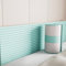Wandkissen, Kissen Panel Wand 1.2cm Dick, Wandpolster Selbstklebend, Polsterpaneel Wand, Anti-Collision Wandpaneele, Bett Kopfteil Gepolstert für Schlafzimmer, Wandschutz(Green,40 cm x 2 m 2pcs)