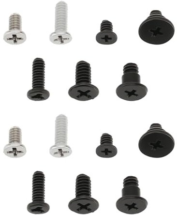 EMSea Lot de 2 vis de montage de réparation pour console de jeu compatible avec console Nintendo Switch OLED HEG-001 (total de 98 pièces)