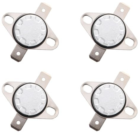 dissot 4X KSD301 CA 250V 10A 125 Celsius NC Thermostat Commutateur de Commande de Temperature