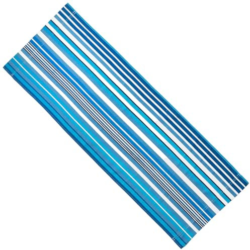 GORGECRAFT Coprisedili di Ricambio per Sedie A Sdraio da Spiaggia in Tela da 120x43cm Colore Ciano Scuro per Sedie A Sdraio Reclinabili Portatili per Prendere Il Sole Giardino Cortile Relax
