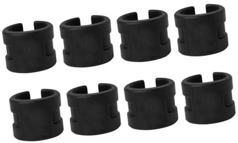 Toyvian 8pcs Chain Guard Collision Cover for Mountain Bike Rear Fork Chainstay Protector Neoprene Material Bike Accessory for Chain Stay Protection