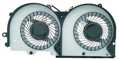 NPUOZHT Kühlkörper Lüfter Kühler FÜR CLEVO P950HR P955HR P950HP P950HP6 P950EP P957HR P950ER P955ER BS5005HS-U3E U3D Einfach auszutauschen(3pin GPU Fan)