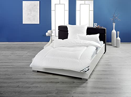 f.a.n. frankenstolz 55970-10622-10 Vierjahreszeiten-Steppbett Texas / 135x200 cm, Weiß