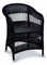Best 28310051 Korbsessel Casablanca, schwarz