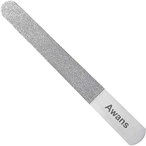 Diamond Deb Nail File, Double Sided Diamond Dust Coating 6 Stainless Steel