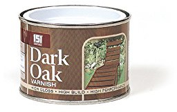 6 x Tins Of Dark Oak Varnish, 180ml For doors and wooden surfaces