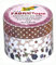 folia 27306 - Fabric Tape, Klebeband aus Stoff Brauntöne, 3er Set - ideal zum Verzieren und Dekorieren