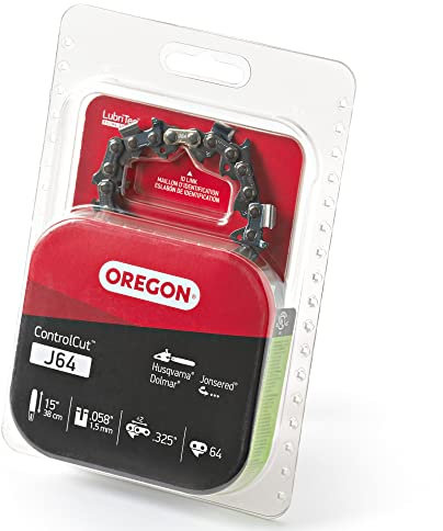 OREGON J64 ControlCut 15-Inch Chainsaw Chain, Fits Husqvarna, Dolmar, Jonsered
