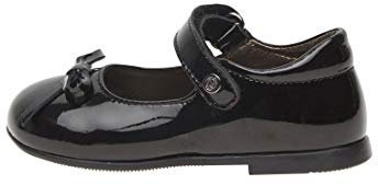 Naturino Bébé Fille Ballet Ballerines à Bride Cheville, Black, 19 EU