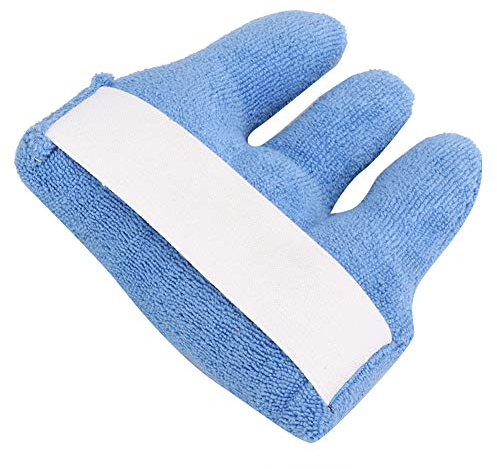 Verhindert Fingerhaftung und Geschwüre [Hellblau], Fingertrenner, professionell, antihaftbeschichtet, weich, bequem, Hand-Fingerhilfe, Schutz, Bett, Altenpflege, Fingerschienen, Arm-, Hand- und