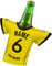 my fan shirt PERSONALISIERTES Trikot passend für Dortmund Trikot kühler Fans | offizieller Flaschenkühler Getränkekühler Fanartikel by MYFANSHIRT.com