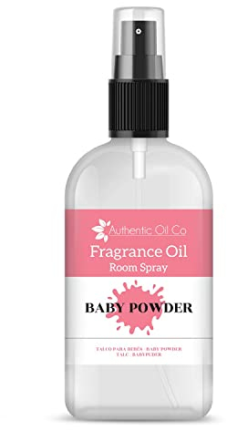 Raumlufterfrischer in Aerosolform mit Puderduft für Babys……
