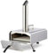 Petra PT5186EU10 - Forno portatile a pellet da 12 con piastra in pietra per pizza, da esterno, 500 °C in 15 min, cottura della pizza in 60 secondi, barbecue a pellet con griglia, paletta inclusa
