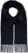 Giorgio Rimaldi Schal 30 x 180 cm - Weicher als Kaschmir - Made in Germany - Schal einfarbig für Damen und Herren - Perfekt für Herbst und Winter Navy