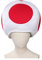 Oakamy Toad Hut Rot 1Pc Mehrfarbig Cosplay Toad Pilzhut Kappe Multicolored Fliegenpilz Hut Creative Lovely Mushroom Shaped Hat Head Decor Karneval Weihnachtsfest