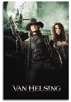 VZRSQZK Poster Van Helsing Filmposter, dekoratives Gemälde, Leinwand, Wandposter und Kunstdruck, modernes Familienschlafzimmer-Dekor-Poster, 50 x 75 cm