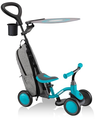 GLOBBER Multifunction Learning Bike 3in1 Deluxe 639-105 Fahrrad, Sport, Mehrfarbig (Mehrfarbig), Einheitsgröße