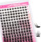 Fadlash 3D Faux Cils Naturel Extension Cluster Cils 0.07 D Cornée 10-18mm Cils Individuels DIY Applicato De Cils Facile À Appliquer À La Maison(R07)