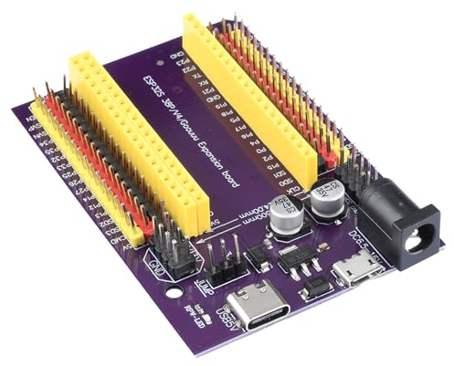 diymore 1 Stück 38Pins für ESP32 Breakout Board io Board esp32 Expander für 25.5 mm/23 mm Abstand ESP32 Entwicklungs Board
