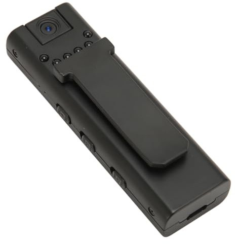 Enregistreur Vocal Numérique, Enregistreur D'application WiFi sans Fil, Micro intégré, Caméra Usée Rechargeable Activée par Vision Nocturne pour Les Réunions D'équitation des