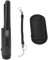 Pinpointer-Metalldetektor, Wasserdichter IP66-Hand-Pin-Zeigerstab, Integrierte Taschenlampe, Tragbare Suche, Schatzortung, Finder-Sonde für Erwachsene und (Black)