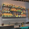 Mbbpftse Wall Mounted Wine Rack - Bar Unit Floating Shelves, Wine Holder, Large Metal Wine Bottle and Glass Rack for Bar Living Room Restaurant Background Decoration (200x20x86cm,Black)